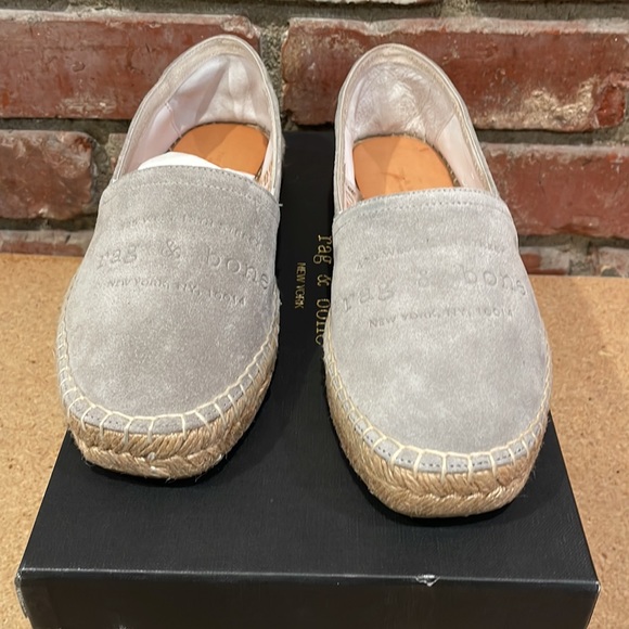Rag & Bone Edie in Cemento Suede size 6 New in box - Picture 5 of 10
